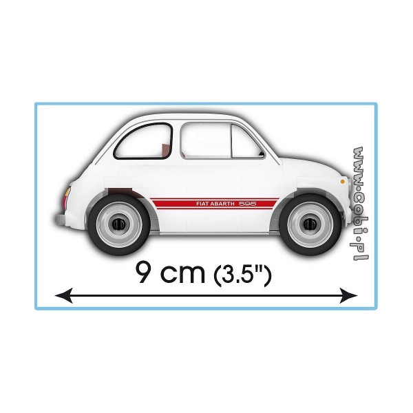 Коцки за градба, Youngtimer Collection, Fiat Abarth 595, 70 парчиња