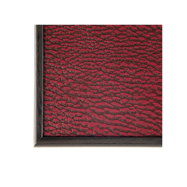 Сет за табла, Handcrafted Burgundy Red Travel Set