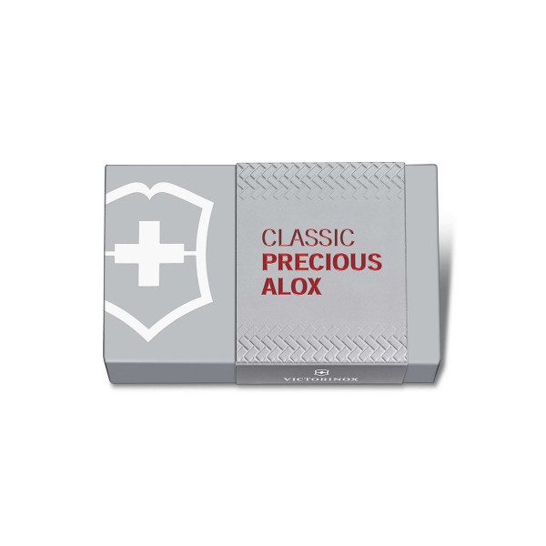 Џебно ноже, Victorinox, Classic Precious Alox Collection, 58мм, црвено 