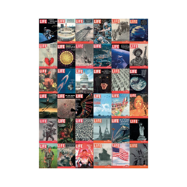 Сложувалка, Life Magazine - Covers, 1000 парчиња 