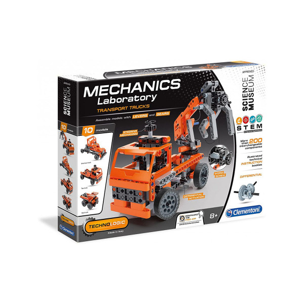 STEM-сет, Science Museum Technologic, Mechanics Laboratory - Transport Trucks 