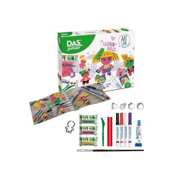 Сет за изработка, DAS Junior, Art Lab - Fashion Dolls 