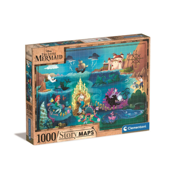 Сложувалка, Story Maps, The Little Mermaid, 1000 парчиња 