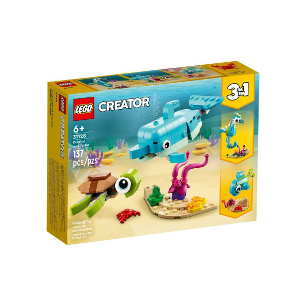 LEGO коцки, Creator 3 in 1, Dolphin and Turtle