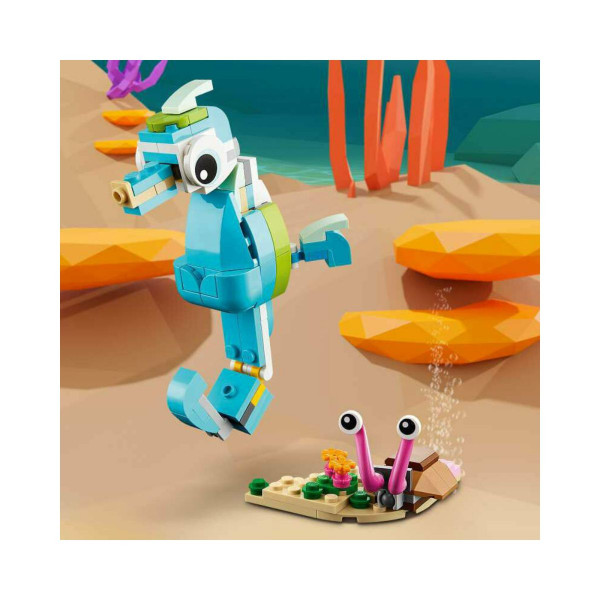 LEGO коцки, Creator 3 in 1, Dolphin and Turtle