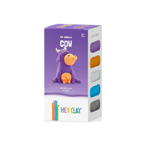 Сет за изработка со глина, Claymates - Крава