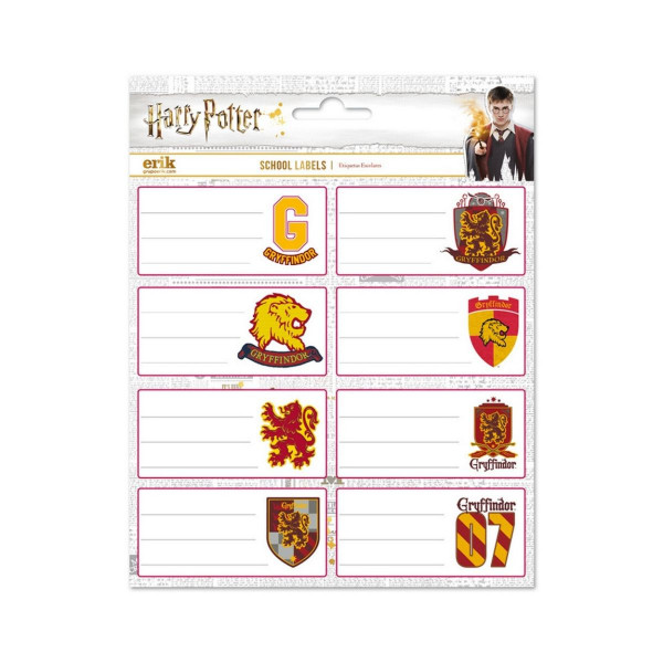 Сет налепници, Harry Potter - Gryffindor 