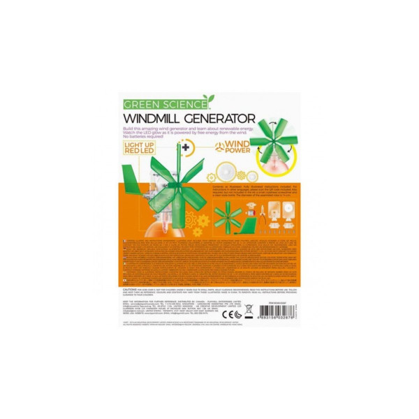 STEM сет, Green Science, Windmill Generator