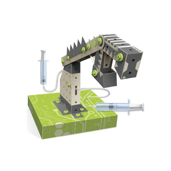 STEM сет, Green Science, Techcraft - Pneumatic Robot Arm