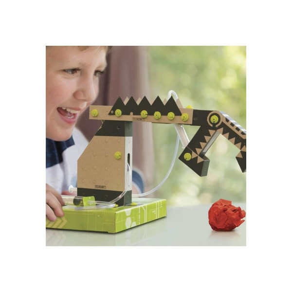STEM сет, Green Science, Techcraft - Pneumatic Robot Arm