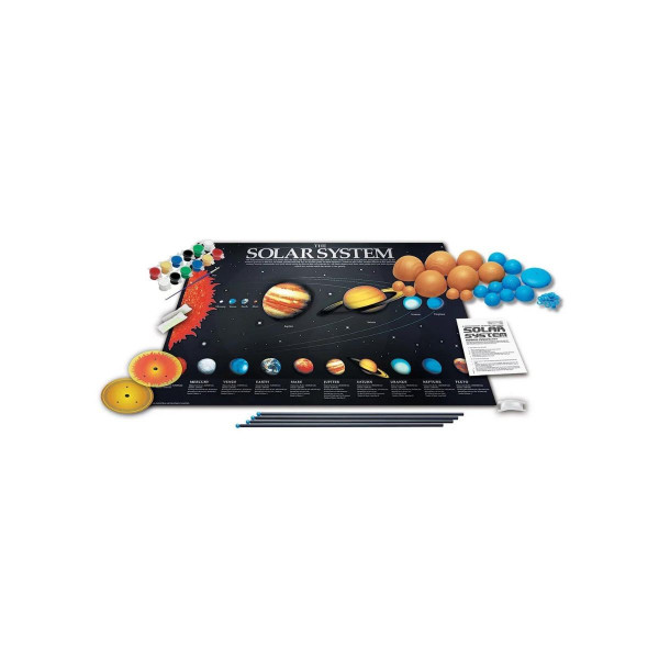 STEM сет, Kidz Labs, 3D Solar System Model Making Kit 