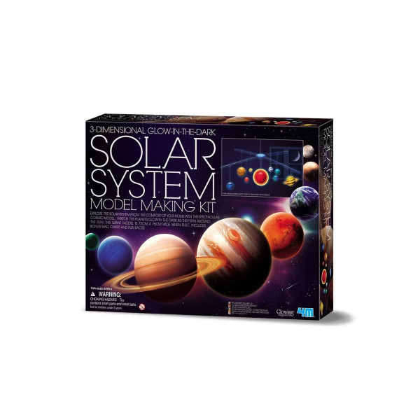 STEM сет, Kidz Labs, 3D Solar System Model Making Kit 
