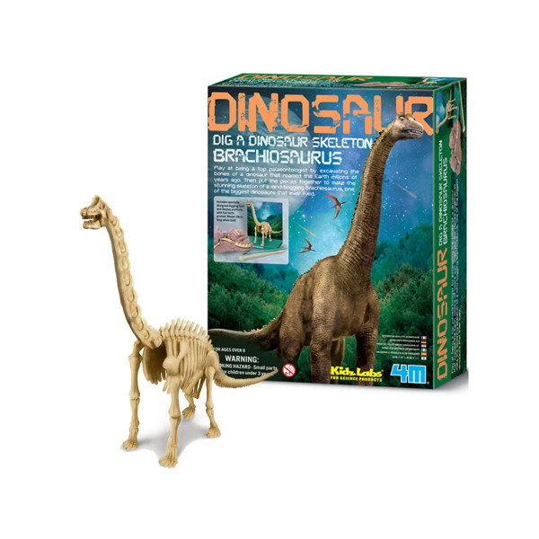 STEM сет, Kidz Labs, Dig a Dinosaur Skeleton - Brachiosaurus 