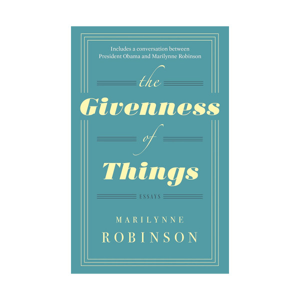 The Givenness Of Things 