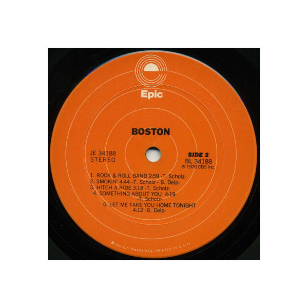 Винил, Boston - Boston (1976) 