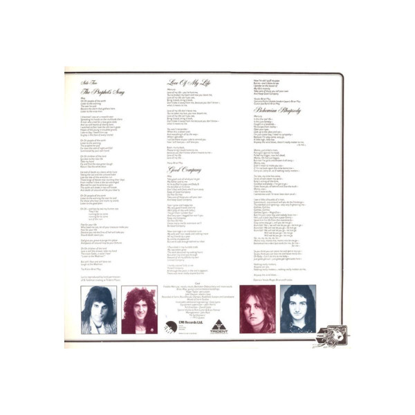 Винил, Queen - A Night at the Opera (1975)