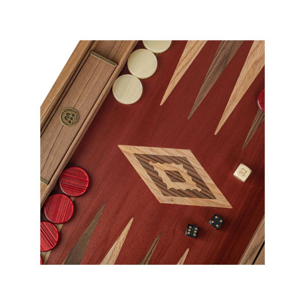 Сет за табла, Premium Handcrafted Walnut/Red Oak