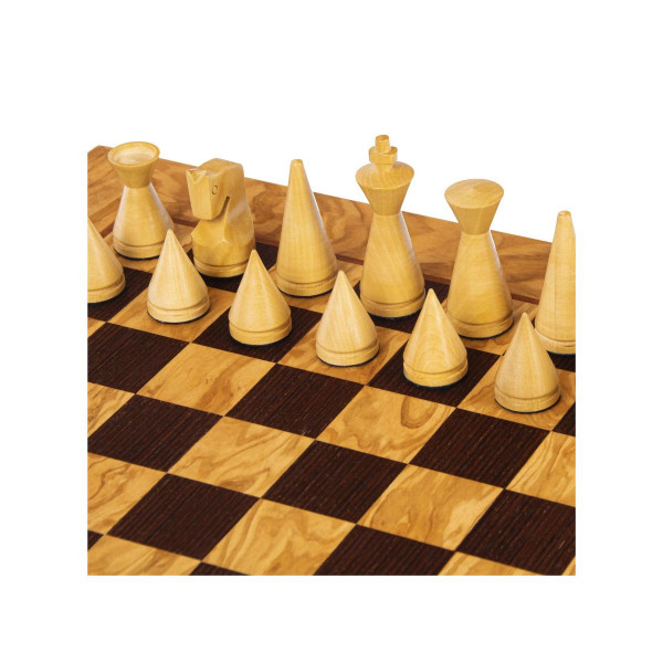 Сет за шах, Olive Burl/Modern Style Chessmen