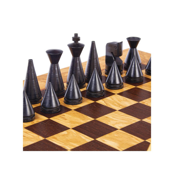 Сет за шах, Olive Burl/Modern Style Chessmen