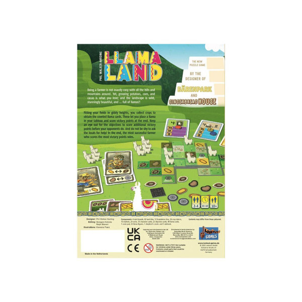 Друштвена игра, Llamaland