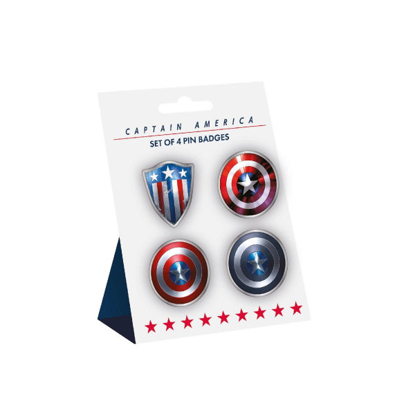 Сет беџови, Marvel, Captain America 