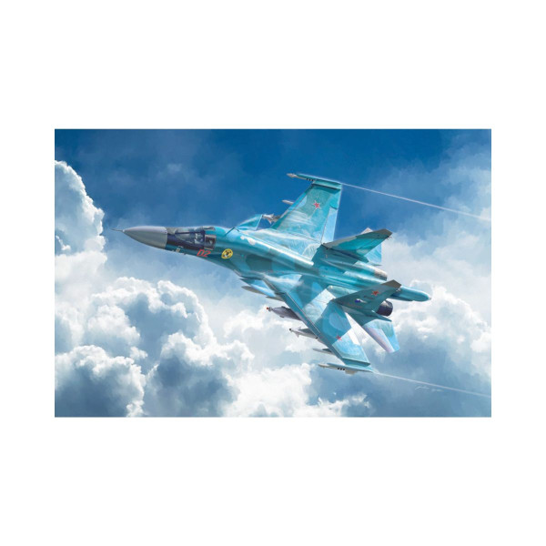 Макета, Aircraft, Sukhoi SU-34/SU-32 FN, 1:72