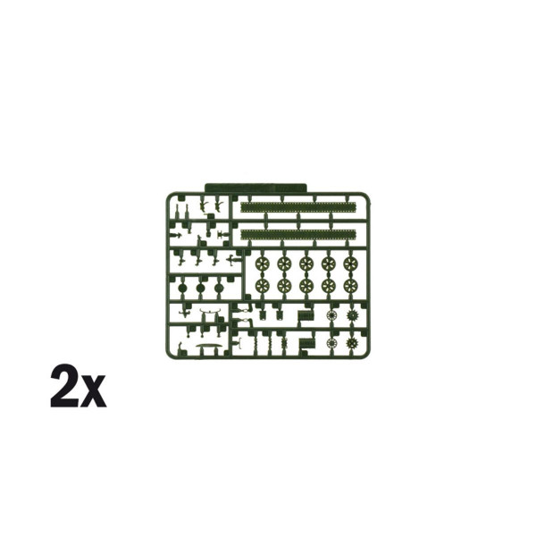Макета, Military Vehicles, T-55 A, 1:72 