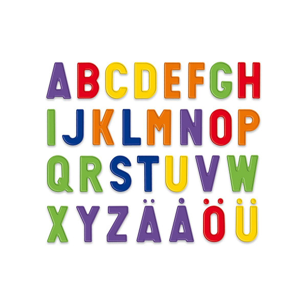 Магнетна едукативна играчка - Букви, Magnetino Letters, 48 букви
