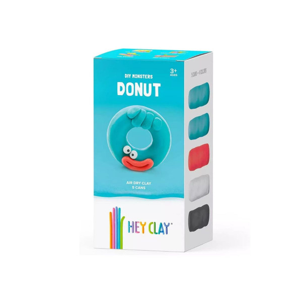 Сет за изработка со глина, Claymates: DIY - Donut 