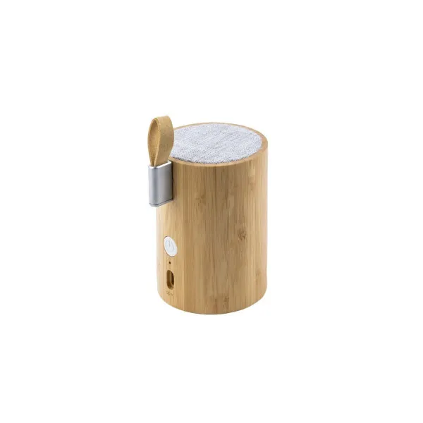 Bluetooth звучник, Drum Light, бамбус 