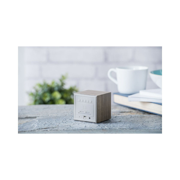Часовник, Wooden Cube Click Clock , дрво-јасен