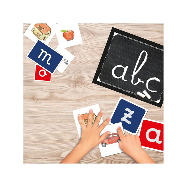 Едукативен сет, Montessori - Букви 