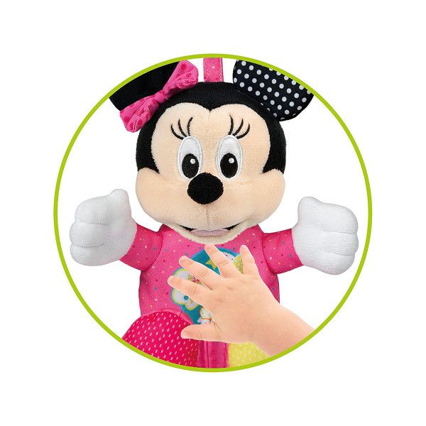 Светлечка плишана играчка, Clementoni Baby, Disney - Minnie Mouse 