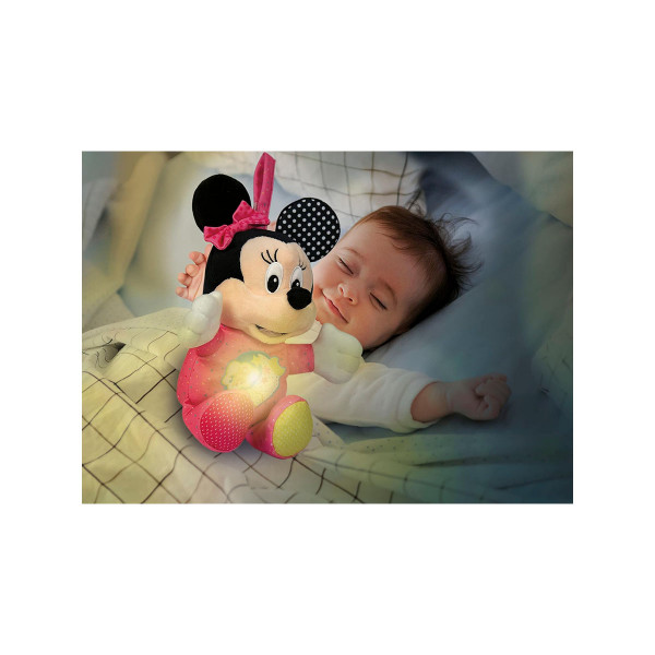 Светлечка плишана играчка, Clementoni Baby, Disney - Minnie Mouse 
