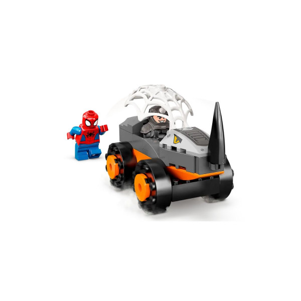 LEGO коцки, Marvel: Spidey Amazing Friends - Hulk vs. Rhino Truck Showdown
