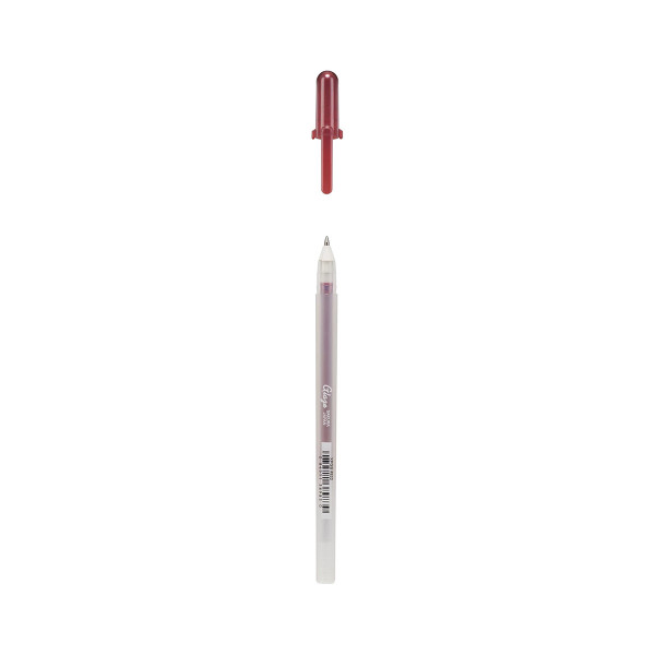 Гел-ролер, Sakura, Gelly Roll - Glaze 3D-Roller, Deep Red