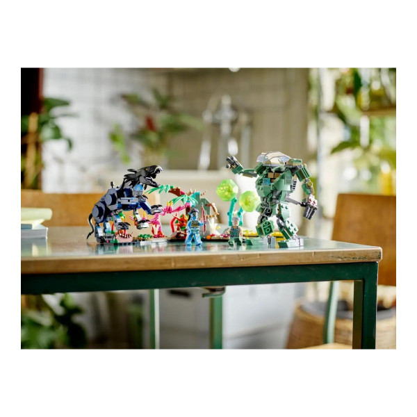 LEGO коцки, Avatar, Neytiri & Thanator vs. AMP Suit Quaritch