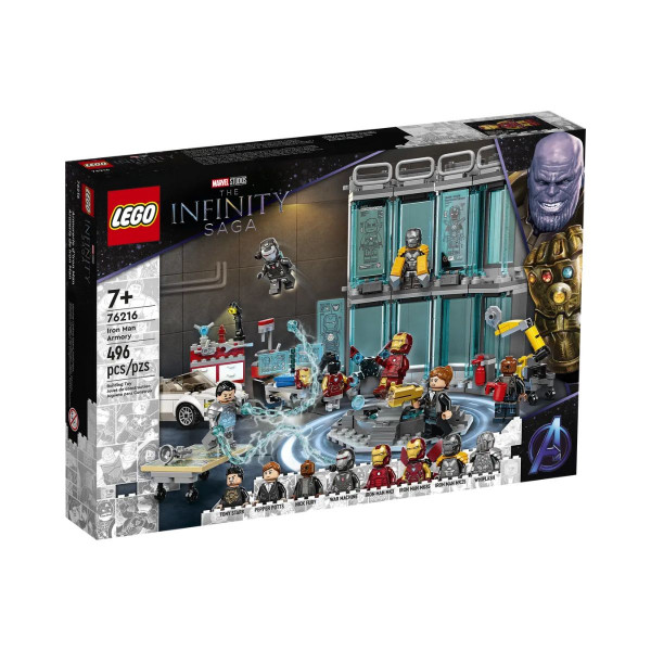 LEGO коцки, Marvel: The Infinity Saga - Iron Man Armory