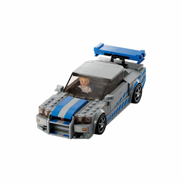 LEGO коцки, Speed Champions, 2 Fast 2 Furious Nissan Skyline GT-R (R34)