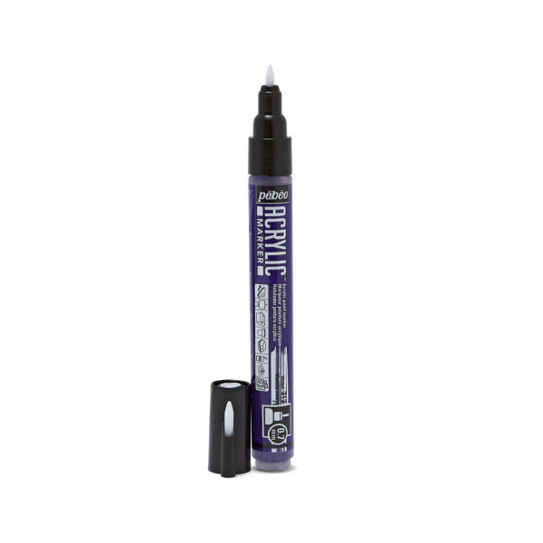 Акрилен маркер, Pebeo, Acrylic Marker 0.7mm - Violet