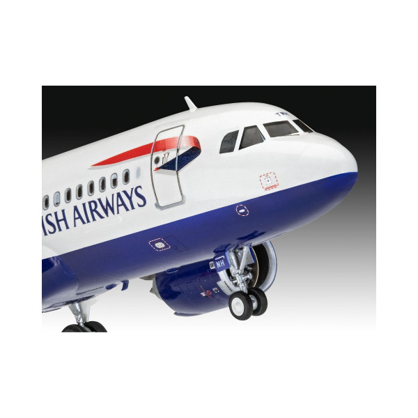 Сет макета + бои, Airbus A320neo (British Airways), 1:144