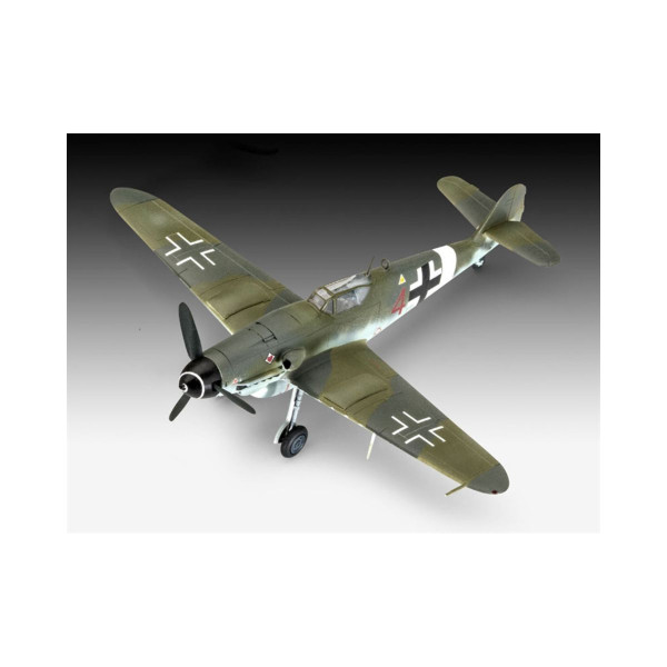 Макета, Bf109G-10 & Spitfire Mk.V - Combat Set, 1:72
