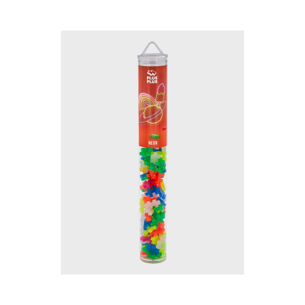 Коцки за градба, Color Tubes - Неон, 100 парчиња