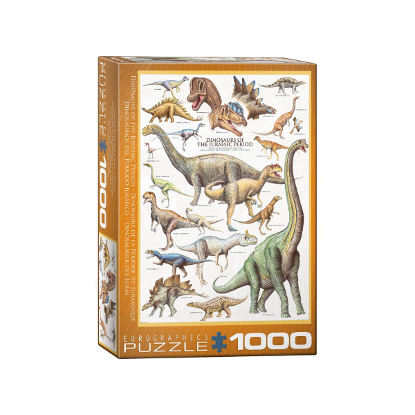Сложувалка, Dinosaurs of the Jurassic Period, 1000 парчиња