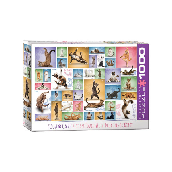 Сложувалка, Yoga Cats, 1000 парчиња