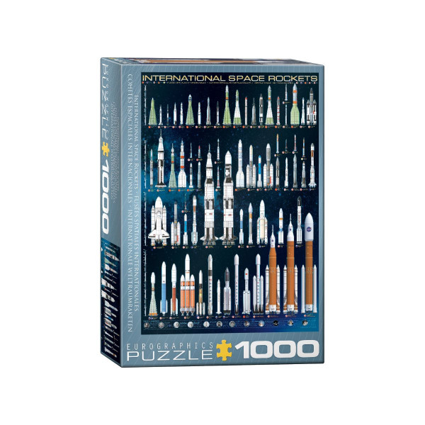 Сложувалка, International Space Rockets, 1000 парчиња 