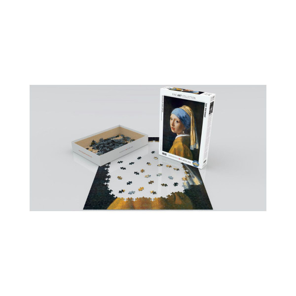 Сложувалка, Jan Vermeer - Girl With a Pearl Earring, 1000 парчиња