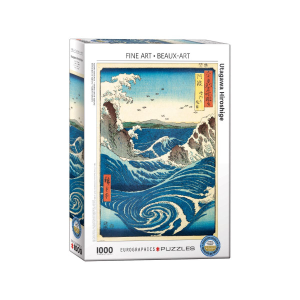 Сложувалка, Hiroshige - Naruto Whirlpool, 1000 парчиња