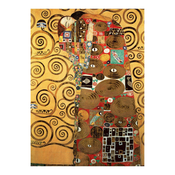 Сложувалка, Gustav Klimt -The Fulfillment (detail), 1000 парчиња