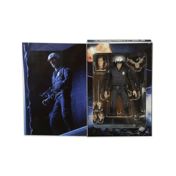 Фигура, NECA, Predator - Terminator 2 - T-1000 Motorcycle Cop (Ultimate Series)